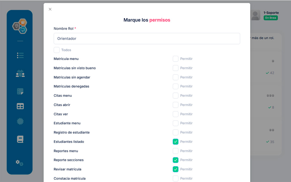 Gestión de Usuarios y Permisos